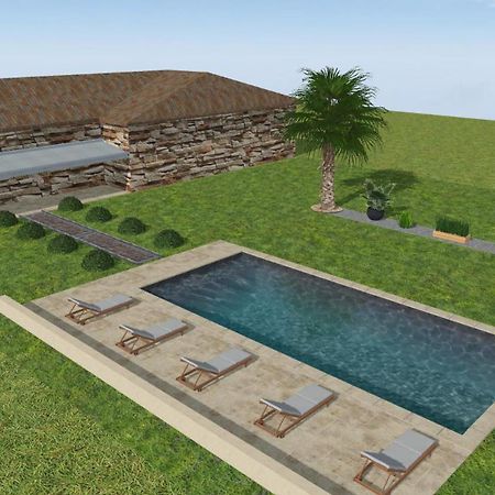 Entre Pierre Et Vigne - Charming Former Winery Farmhouse With Hot Tub & Swimming Pool Monestier  Eksteriør billede