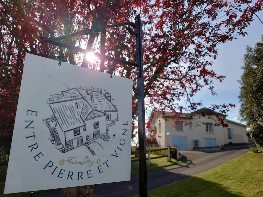 Entre Pierre Et Vigne - Charming Former Winery Farmhouse With Hot Tub & Swimming Pool Monestier  Eksteriør billede